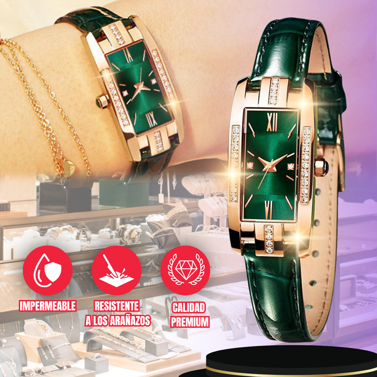 Reloj Verde para Dama