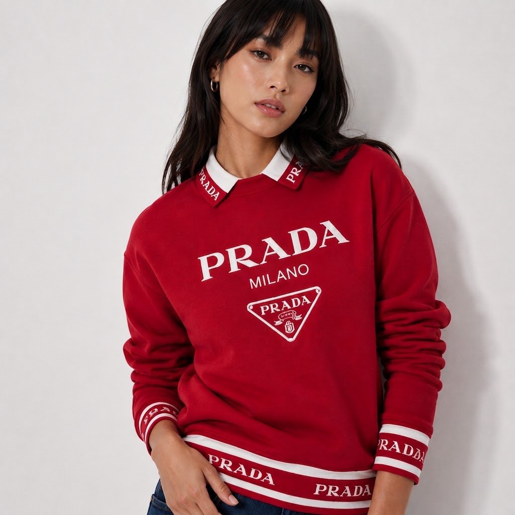 Suéter Camisero Prada Luxury Fit
