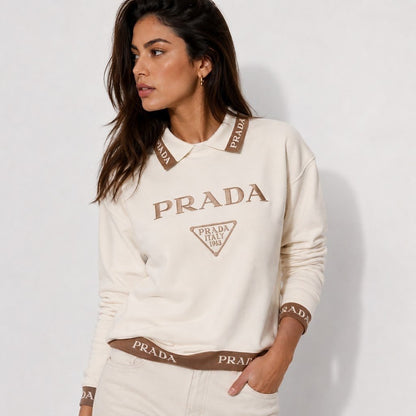 Suéter Camisero Prada Luxury Fit