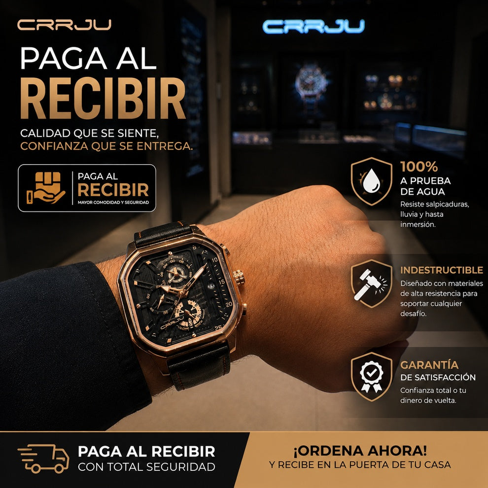 Reloj de lujo Imperial™ Carbon - ¡Oferta válida solo por hoy!
