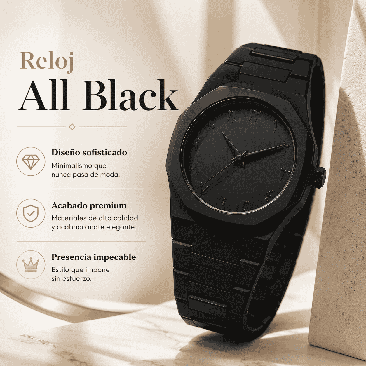 Reloj All Black