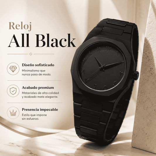 Reloj All Black