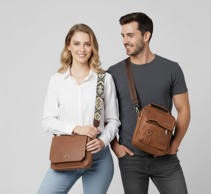 COMPRA 1 Y LLÉVATE OTRO DE REGALO - BOLSA VELEZ DAMA Y CABALLERO