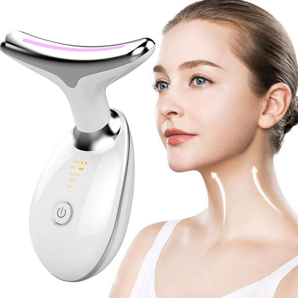 GlowLift - Masajeador Facial Antiarruga 3 en 1 + Rodillo de Regalo