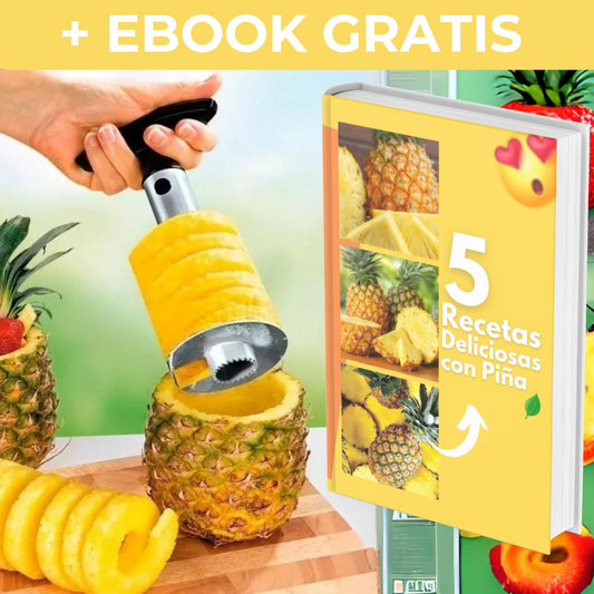 Cortador Mágico de Piña + Ebook Exclusivo Gratuito
