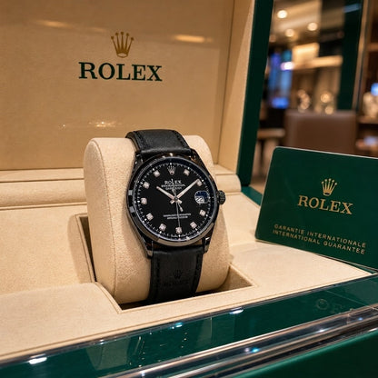 Rolex Oyster - Correa 100% en Cuero Legítimo